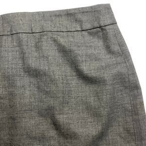 J Crew Women’s Size 8 Gray Wool Blend Pencil Skirt Knee‎ Length Lined